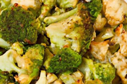 Roasted Broccoli & Cauliflower: Flavorful Veggie Magic Unveiled