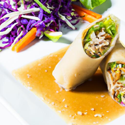 Deliciously Light: The Art of Rice Paper Egg Rolls Unveiled