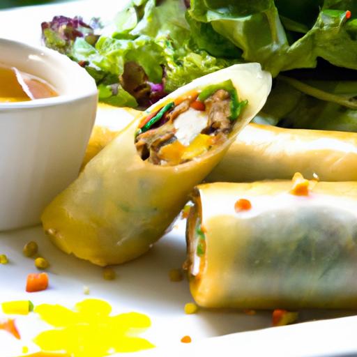 Deliciously Light: The Art of Rice Paper Egg Rolls Unveiled