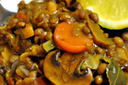 Hearty Vegan Lentil Mushroom Stew: Nutritious & Delicious