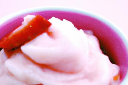 Quick & Easy Homemade Frozen Yogurt with Only 2 Ingredients!