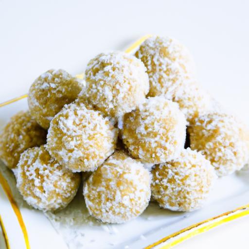 Zesty Coconut Lemon Energy Balls: A Bright Boost Snack
