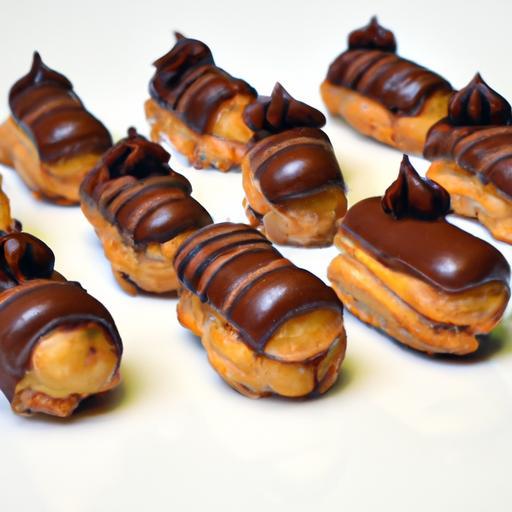 Bite-Sized Chocolate Éclairs: Mini Desserts, Big Delight