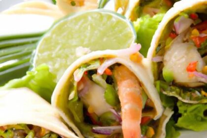 Delicious Shrimp Wraps with Zesty Sweet Chili Sauce Magic