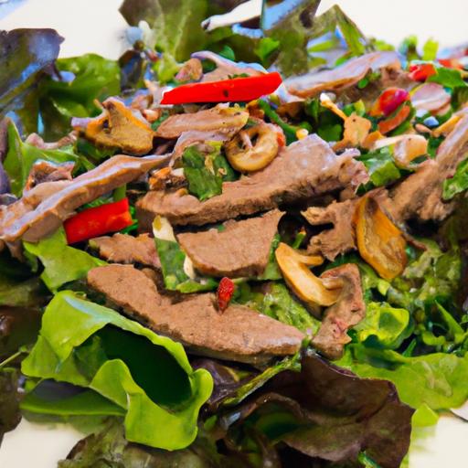 Zesty Thai Beef salad: A Perfect Blend of Flavors and Spice