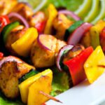 Vibrant Chicken Skewers: A Colorful Culinary Adventure