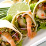 Delicious Shrimp Wraps with Zesty Sweet Chili Sauce Magic
