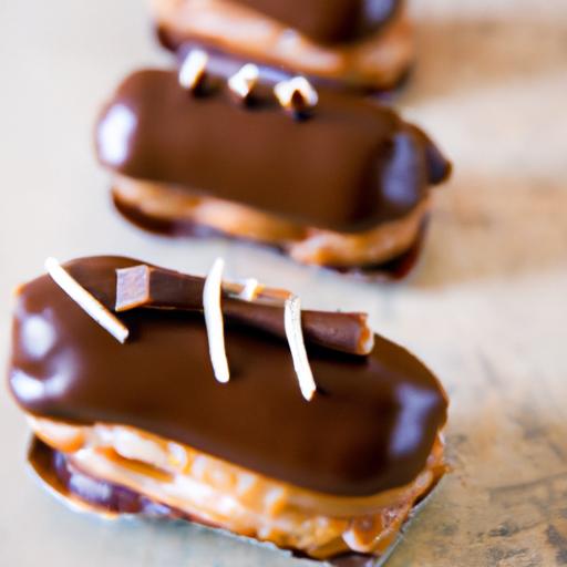 Bite-Sized Chocolate Éclairs: Mini Desserts, Big Delight