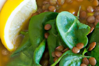 Hearty Lentil and Spinach Soup: A Nourishing Winter Warm-Up