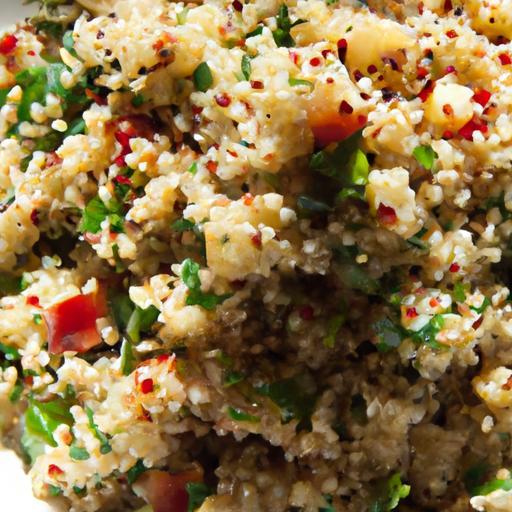 Power-Packed Protein Quinoa Tabbouleh: A Nutritious Twist