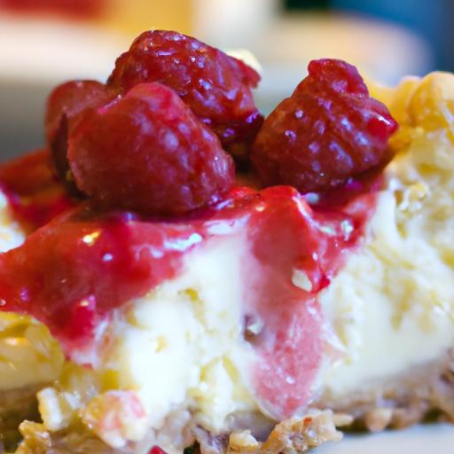 Delicious Raspberry Cheesecake Bars with Gluten-Free Crust