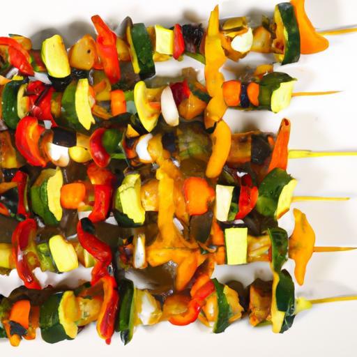 Savor the Flavor: Grilled Mini Vegetable Skewers Recipe