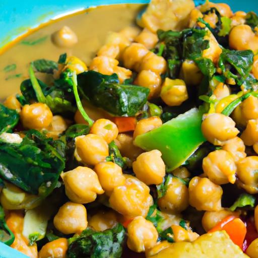 Wholesome Chickpea Spinach Curry: A Flavorful Vegan Delight