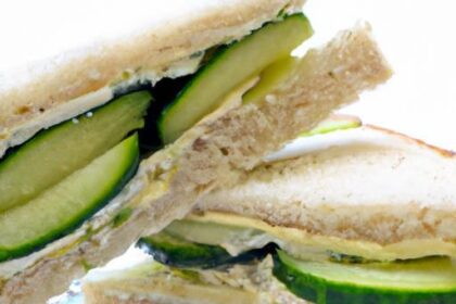 Refreshing Cucumber & Cream Cheese Sandwich: A Classic Twist