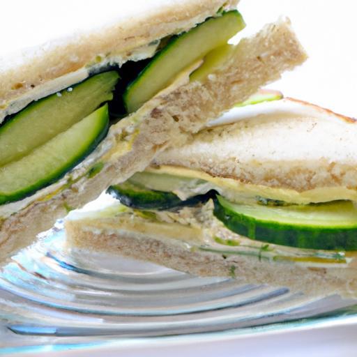 Refreshing Cucumber & Cream Cheese Sandwich: A Classic Twist