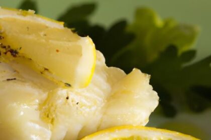 Zesty Baked Cod with Lemon and Garlic: A Simple Delight