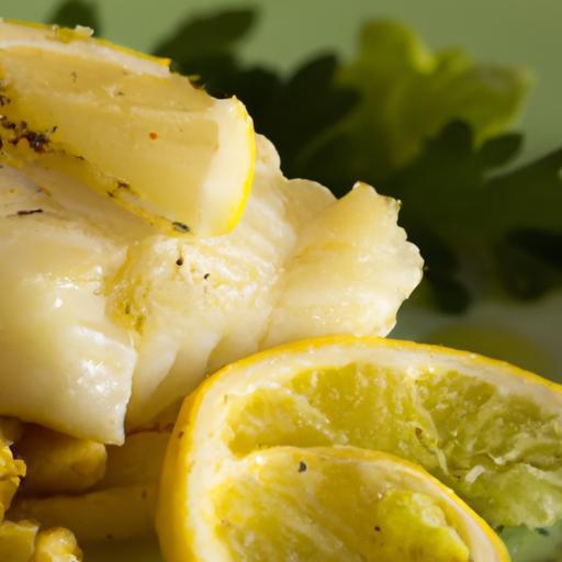 Zesty Baked Cod with Lemon and Garlic: A Simple Delight