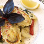 Decadent Lobster Ravioli Drizzled in Zesty Lemon Butter