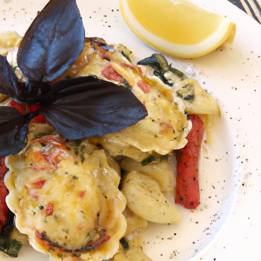 Decadent Lobster Ravioli Drizzled in Zesty Lemon Butter