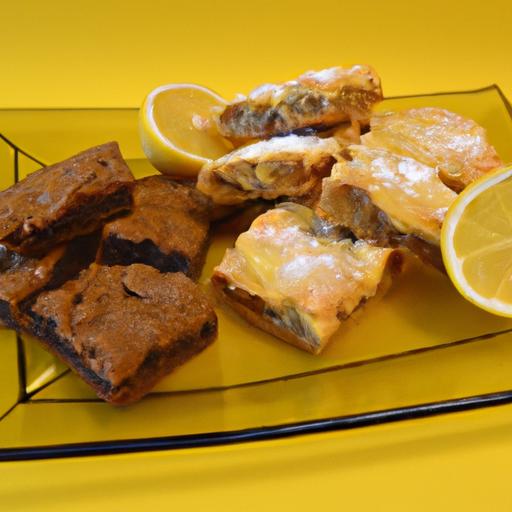 decadent Dessert Bars: Brownies & Zesty Lemon Cookies Delight