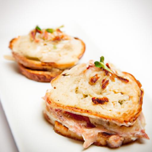 Bite-Sized Bliss: Discover the Mini Chicken Croque Monsieur