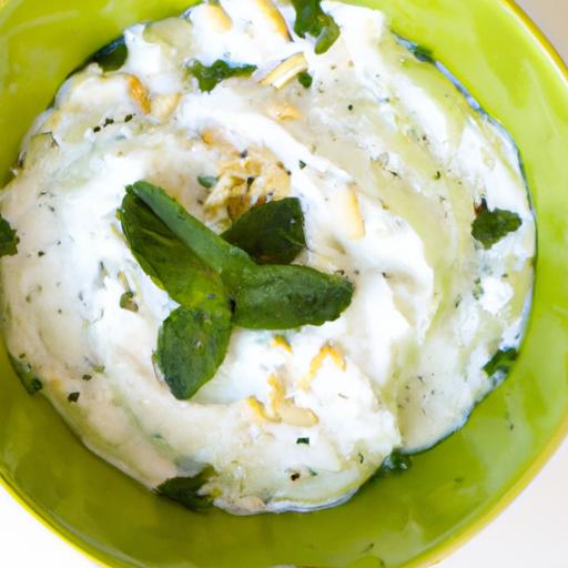Creamy Vegan Tzatziki Delight: Made with Soy Yogurt