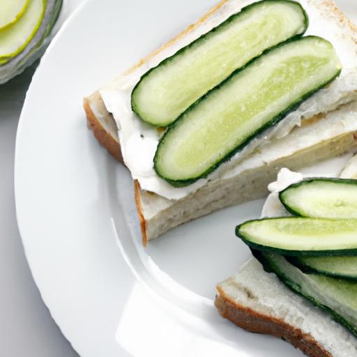 Refreshing Cucumber & Cream Cheese Sandwich: A classic Twist