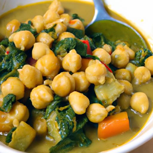 Wholesome Chickpea Spinach Curry: A Flavorful Vegan Delight