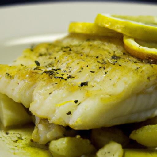 Zesty Baked Cod with Lemon and Garlic: A Simple Delight