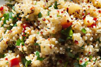 Power-Packed Protein Quinoa Tabbouleh: A Nutritious Twist