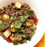 Nourish Your Day: Lentil Quinoa Bowl with Roasted Veggies