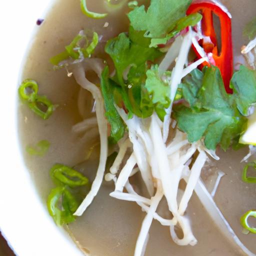 Vibrant Vegan Pho Soup: A Flavorful Twist on Tradition