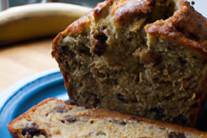 Deliciously Moist Vegan Banana Chocolate Chip Bread Recipe