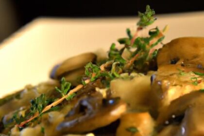 Savor the Creamy Delight of Chicken and Mushroom Risotto