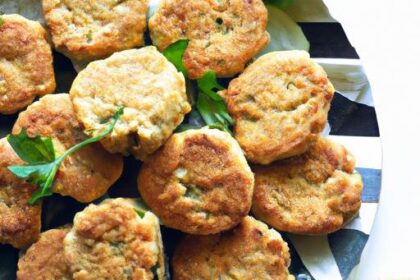 Tiny Tuna & Veggie Cakes: Bite-Sized Healthy Delights