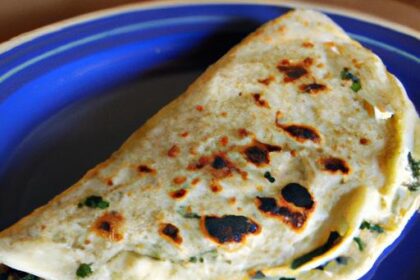 Melted Magic: Crafting Perfect Cheese & Spinach Quesadillas