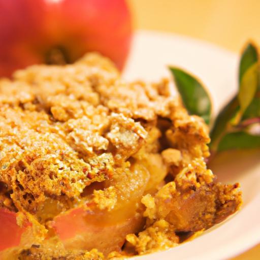 Cozy Up with Irresistible Chai-Spiced Apple Crumble Bliss