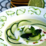 Refreshing Cucumber Mint Gazpacho: A Cool Summer Delight