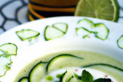 Refreshing Cucumber Mint Gazpacho: A Cool Summer Delight