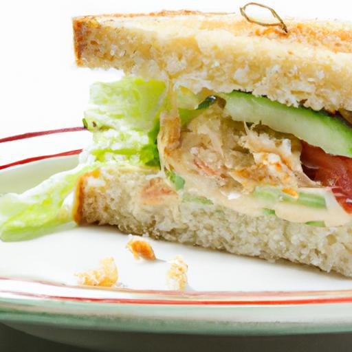 Crunchy Delight: The Ultimate Crispy Chicken Caesar Sandwich