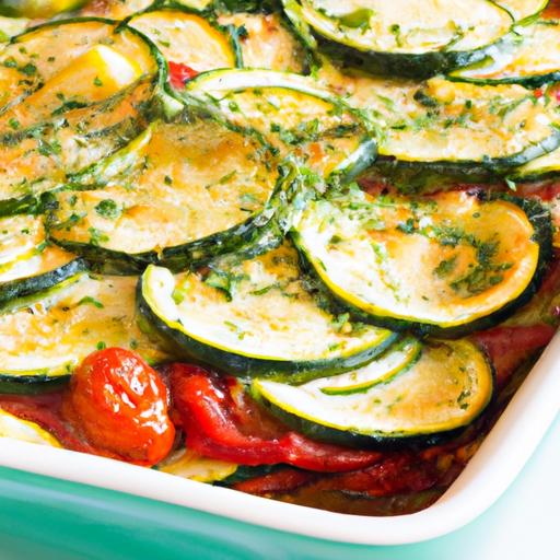 Sun-Kissed Zucchini and Tomato Gratin: A Flavorful Twist