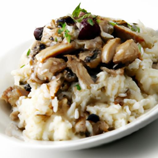 Savor⁣ the Creamy⁢ Delight of Chicken and Mushroom ​Risotto