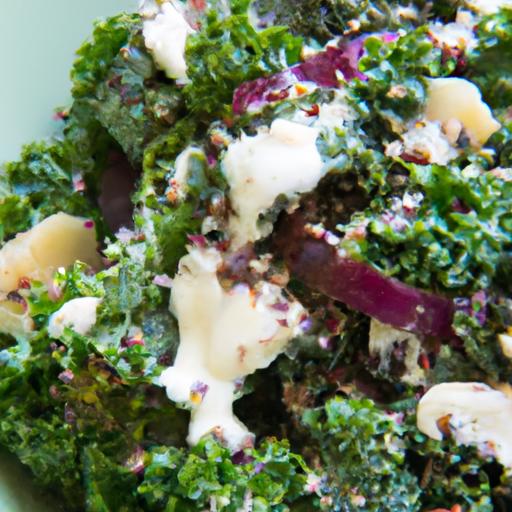 Nutritious Kale Quinoa Salad with Creamy Tahini Dressing