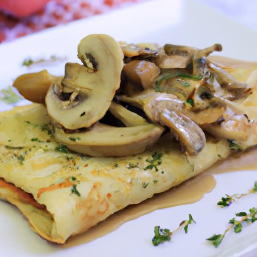 Savor the Flavor: Irresistible Savory Mushroom Crepes Recipe