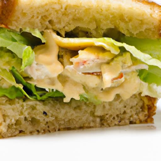 Crunchy Delight: The Ultimate Crispy Chicken Caesar Sandwich