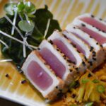 Savor the Flavors: Seared Tuna with Rice and Bok Choy Delight