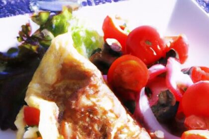 The Art of the Plain “Crepe” Omelette: Simple Elegance Unfolded