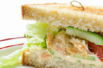 Crunchy Delight: The Ultimate Crispy Chicken Caesar Sandwich