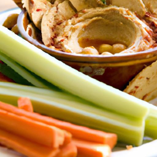 Crunchy Delights: Vegetable Chips Perfect with Creamy Hummus