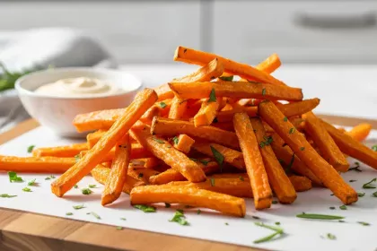 Crispy Oven-Baked Sweet Potato Fries